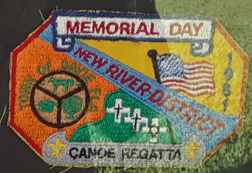 1981 Memorial Day Canoe Regatta patch