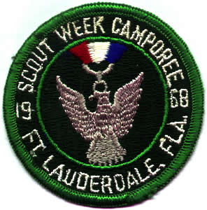 1968 Camporee patch