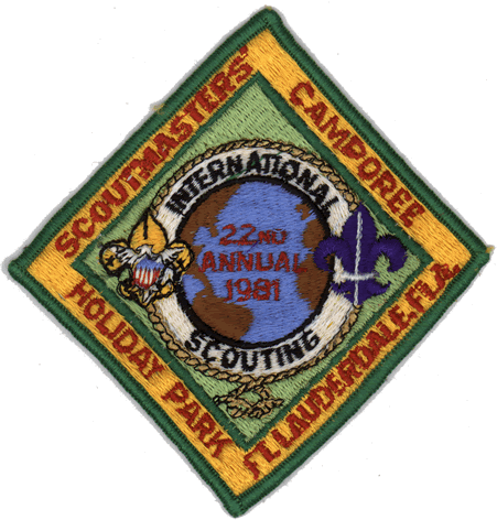 1981 camporee patch
