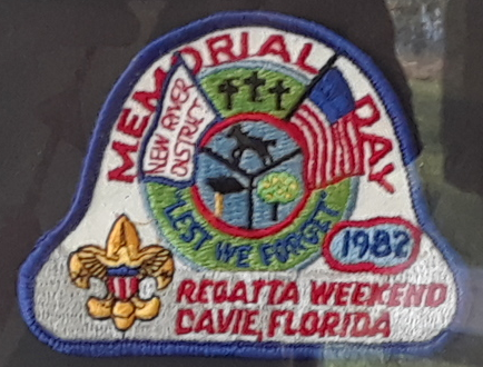1982 Memorial Day Canoe Regatta patch