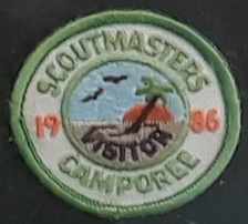 1986 visitor patch