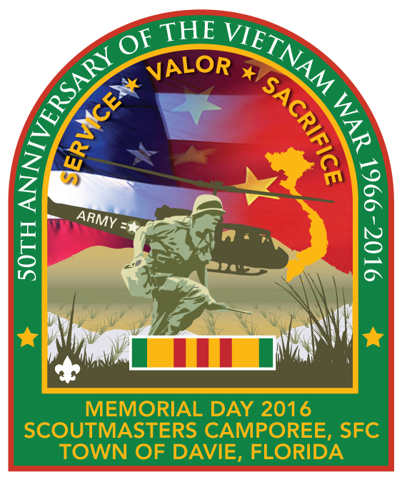 2016 50th Vietnam anniversary patch